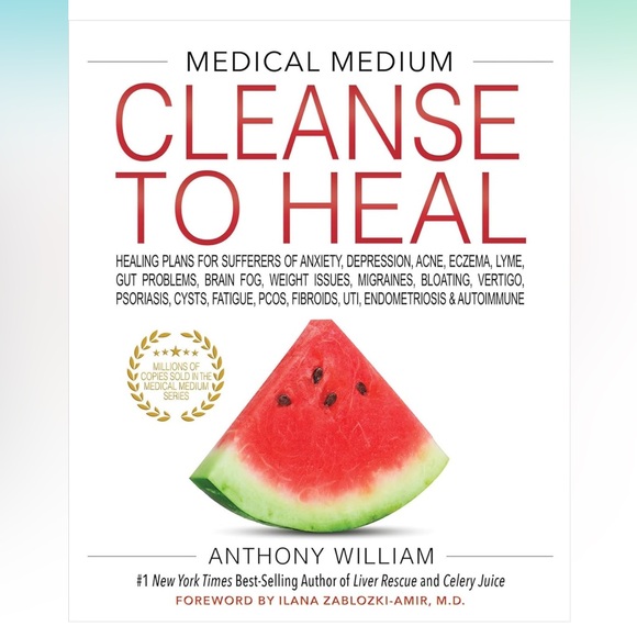 Anthony William Other - Anthony William Cleanse To Heal Hardcover Book